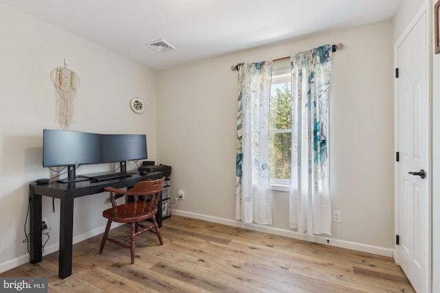 301 Heine Ave, Woodbine, NJ 08270 - office featuring wood finished floors and baseboards