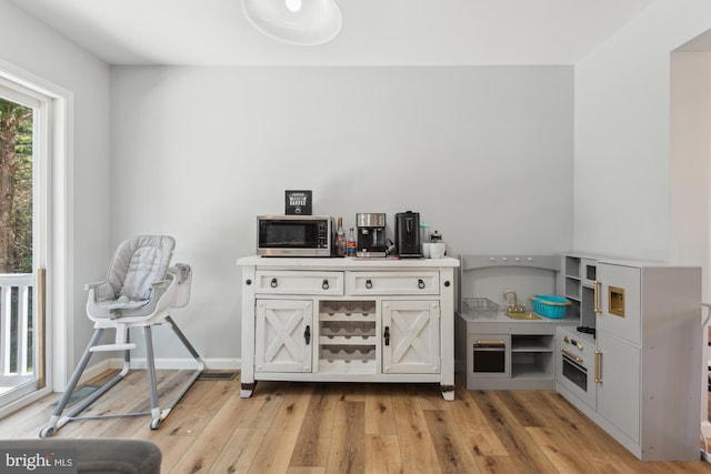 301 Heine Ave, Woodbine, NJ 08270 - office area featuring light wood finished floors