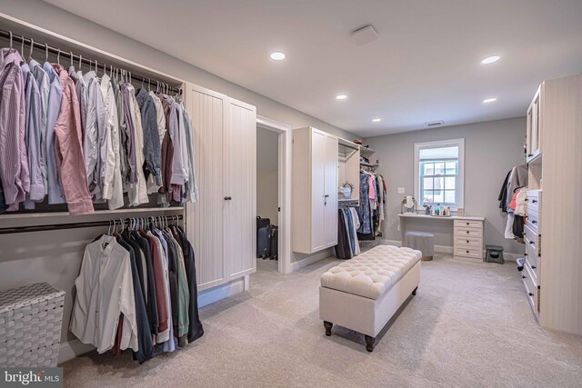 232 Cobblestone Ln, Bethlehem, PA 18020 - spacious closet featuring light colored carpet