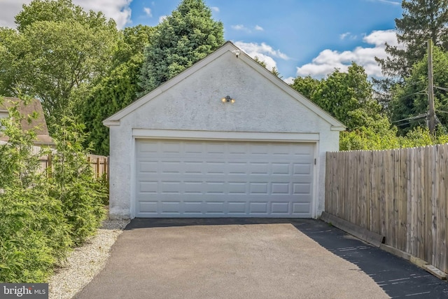 1381 Burmont Rd, Drexel Hill, PA 19026 - view of detached garage