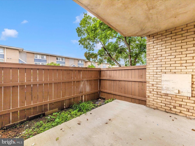 6994 Hanover Pkwy Unit 101, Greenbelt, MD 20770 - view of patio / terrace with a fenced backyard
