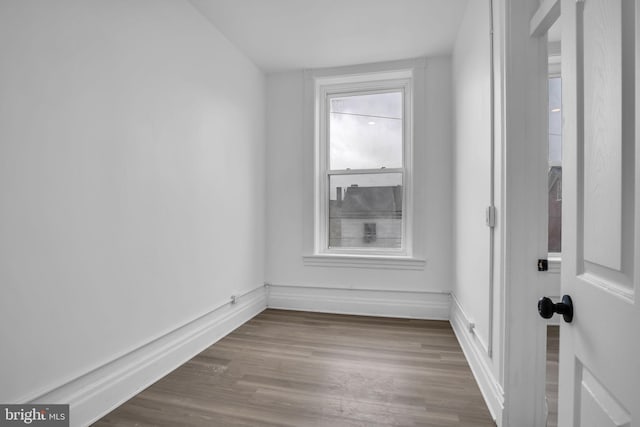 19 Valley St, Lewistown, PA 17044 - spare room with dark wood-style floors and baseboards