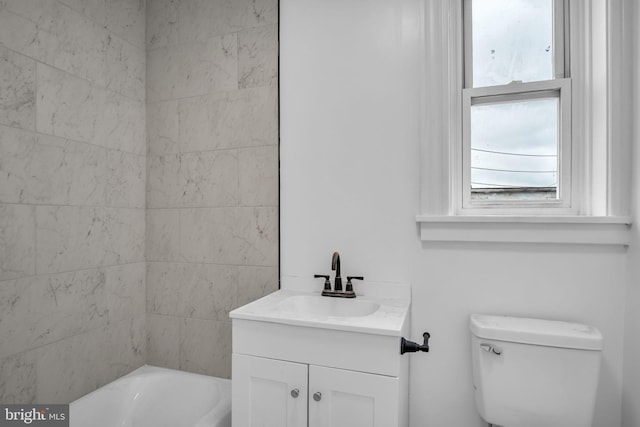 19 Valley St, Lewistown, PA 17044 - bathroom featuring vanity and toilet
