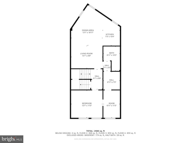 19 Valley St, Lewistown, PA 17044 - floor plan / room layout