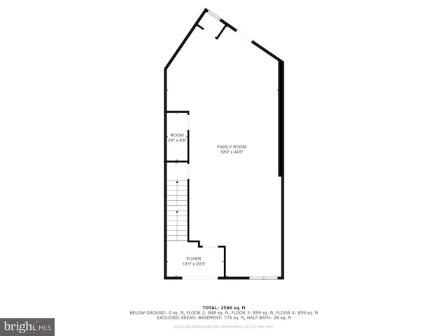 19 Valley St, Lewistown, PA 17044 - home floor plan