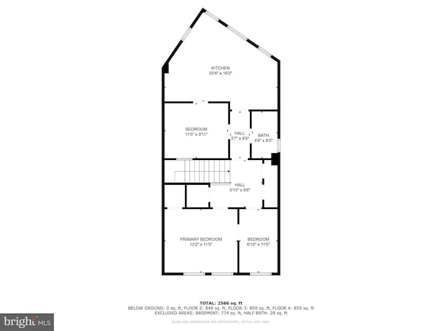 19 Valley St, Lewistown, PA 17044 - room layout