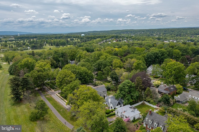 439 W Park Ave, State College, PA 16803 - aerial view of residential area with a heavily wooded area