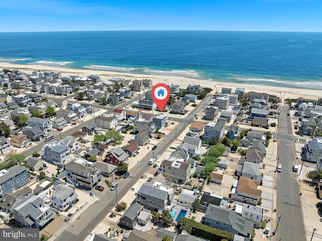 127 E 13th St, Long Beach Township, NJ 08008 - aerial overview of property's location featuring extended coastline