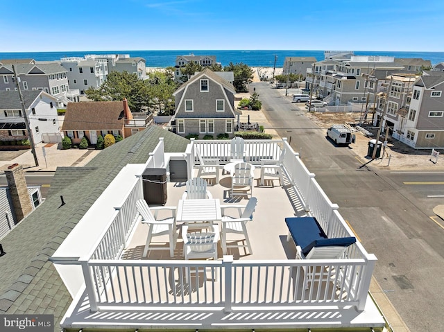 127 E 13th St, Long Beach Township, NJ 08008 - drone / aerial view of a large body of water