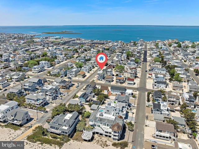 127 E 13th St, Long Beach Township, NJ 08008 - view of property location featuring a large body of water and nearby suburban area
