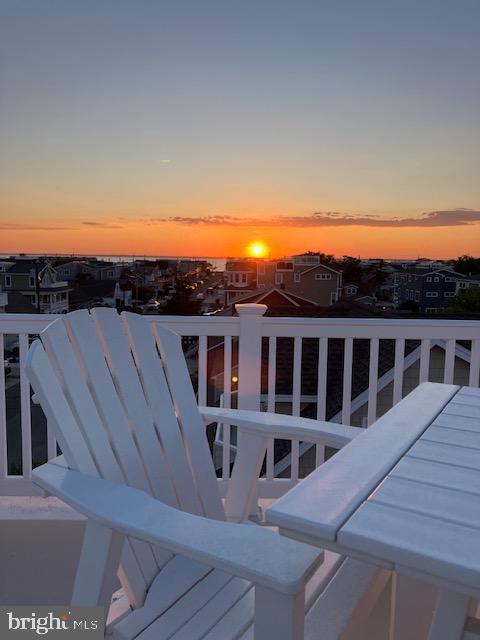 127 E 13th St, Long Beach Township, NJ 08008 - view of deck at dusk