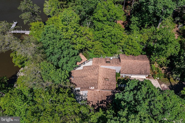 109 Kingfisher Cir, Weems, VA 22576 - view from above of property