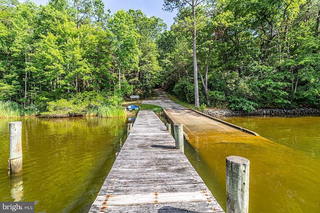 109 Kingfisher Cir, Weems, VA 22576 - dock with a water view