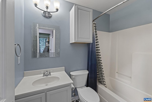 1731 Webland Park, Charlottesville, VA 22901 - full bath featuring toilet, vanity, and shower / bath combination with curtain