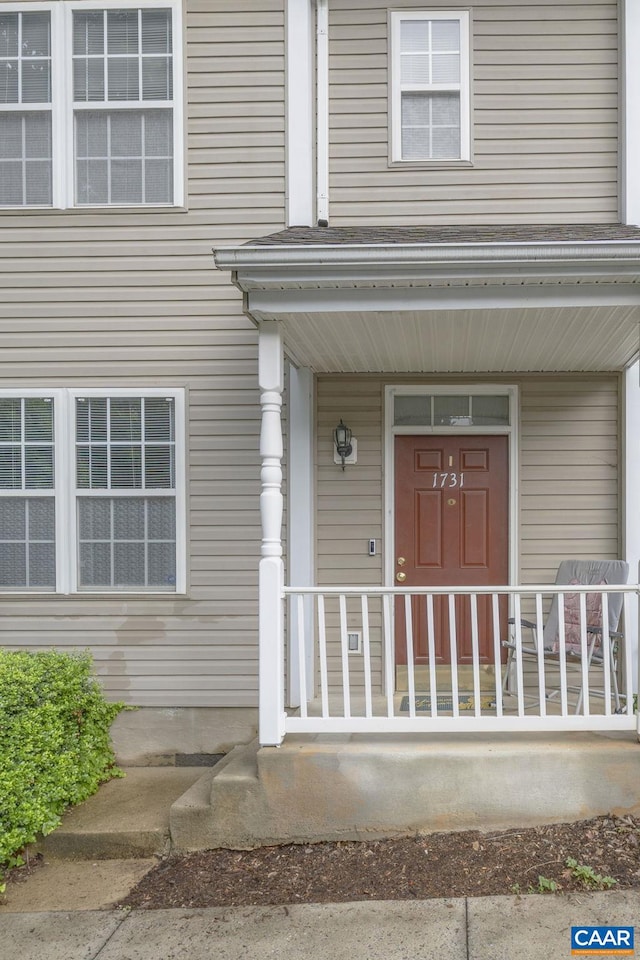 1731 Webland Park, Charlottesville, VA 22901 - view of exterior entry with covered porch