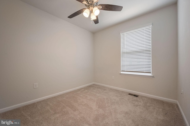 45 Quigley Ct, Camden Wyoming, DE 19934 - carpeted empty room featuring baseboards and a ceiling fan
