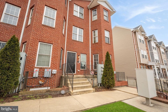 1755 W St SE Unit C, Washington, DC 20020 - view of front of home featuring brick siding