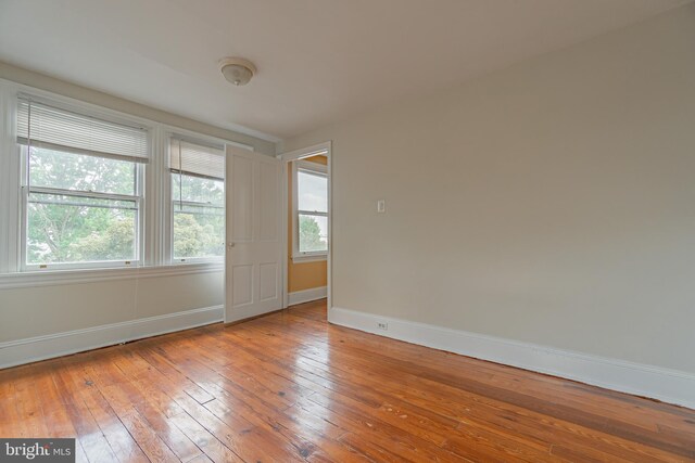 116 Price St, West Chester, PA 19382 - spare room featuring hardwood / wood-style flooring and baseboards