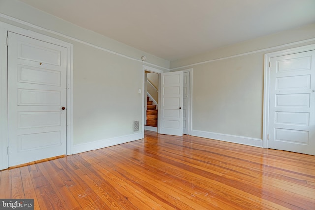116 Price St, West Chester, PA 19382 - unfurnished bedroom featuring baseboards and light wood-style floors