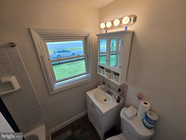 33 Middlebury Ln, Willingboro, NJ 08046 - bathroom with vanity and toilet
