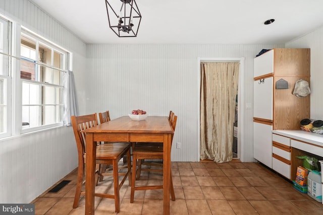 120 Appleview Ct, Locust Grove, VA 22508 - dining room featuring a chandelier and light tile patterned floors