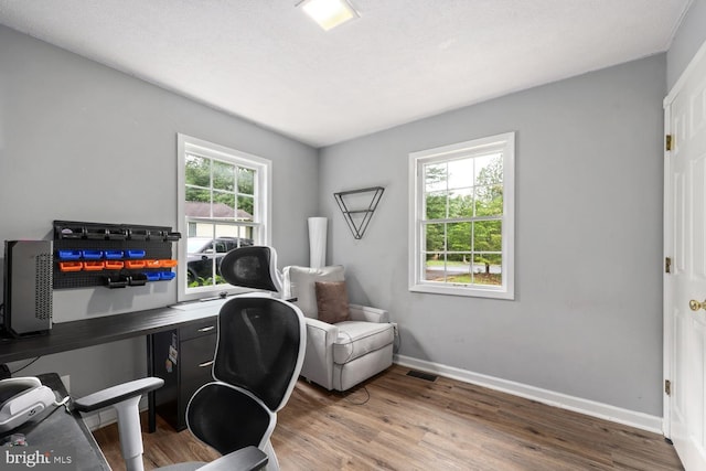 120 Appleview Ct, Locust Grove, VA 22508 - office area featuring wood finished floors and baseboards