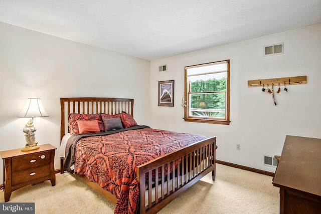 1021 Carson Dr, Huntingtown, MD 20639 - bedroom featuring light colored carpet and baseboards