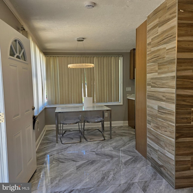 9711 Dilston Rd, Silver Spring, MD 20903 - office with baseboards and a textured ceiling