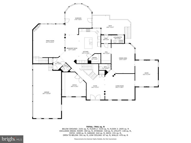 17621 Auburn Village Dr, Sandy Spring, MD 20860 - property floor plan