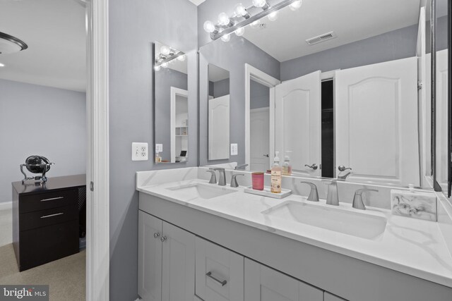 17621 Auburn Village Dr, Sandy Spring, MD 20860 - bathroom with double vanity