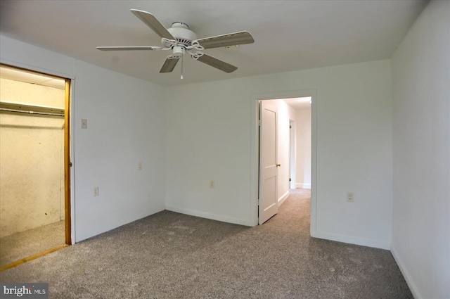 21 E Allen St, Mechanicsburg, PA 17055 - unfurnished bedroom featuring carpet and ceiling fan