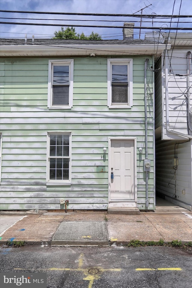 21 E Allen St, Mechanicsburg, PA 17055 - view of front of house with a chimney