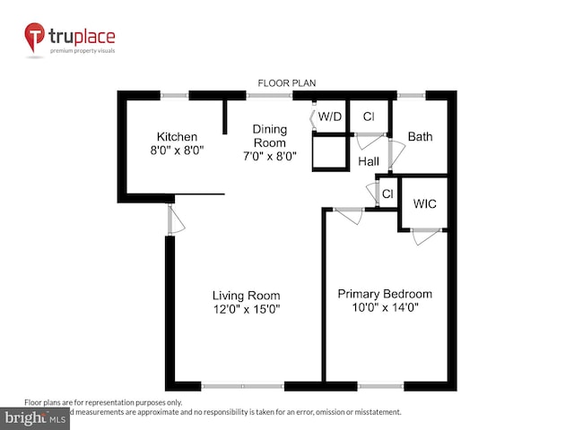 1712 W Abingdon Dr Unit 102, Alexandria, VA 22314 - room layout