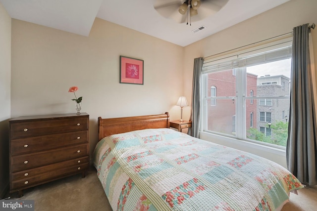 311 I St SE, Washington, DC 20003 - bedroom with carpet, multiple windows, and ceiling fan