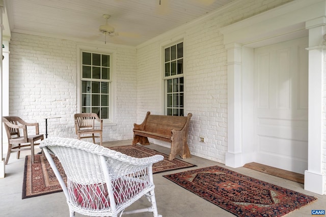 3276 Buckingham Springs Rd, Dillwyn, VA 23936 - view of patio with a porch