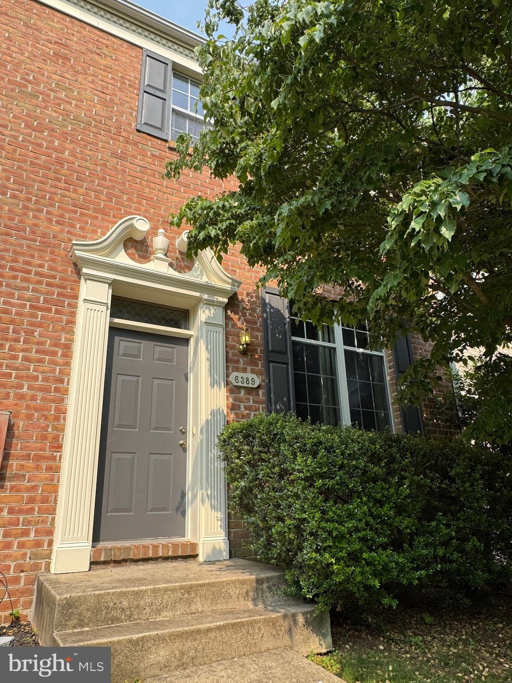 6389 Wind Rider Way, Columbia, MD 21045 - view of exterior entry with brick siding