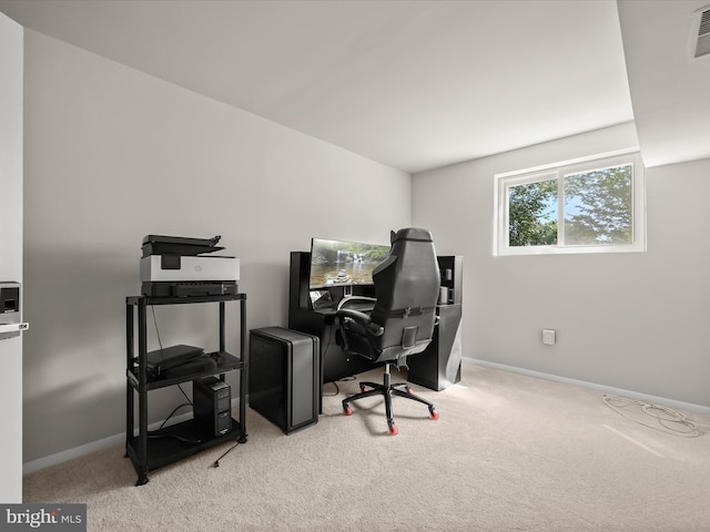 25109 Hickory Ridge Ln, Gaithersburg, MD 20882 - office with carpet flooring