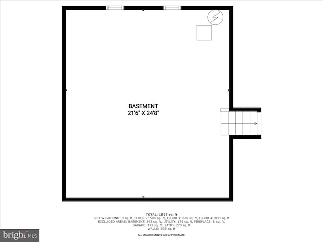 25109 Hickory Ridge Ln, Gaithersburg, MD 20882 - view of room layout