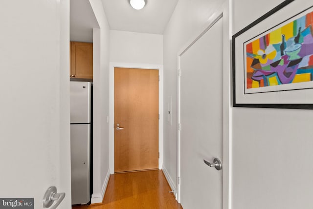 2120 Vermont Ave NW Unit 411, Washington, DC 20001 - hallway with wood finished floors