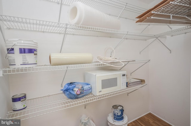 3313 Wyndham Cir Unit 4209, Alexandria, VA 22302 - spacious closet featuring wood finished floors