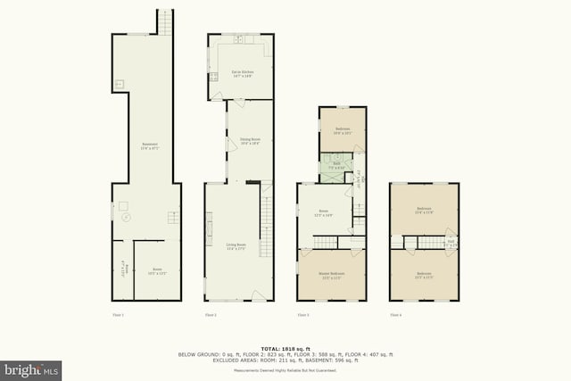 308 Cherry St, Columbia, PA 17512 - home floor plan