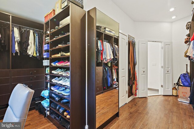 3503 Arborwood Ct, Baltimore, MD 21208 - spacious closet with wood finished floors