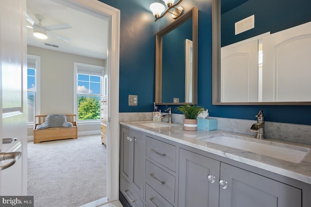 42743 Macauley Pl, Ashburn, VA 20148 - full bathroom featuring double vanity