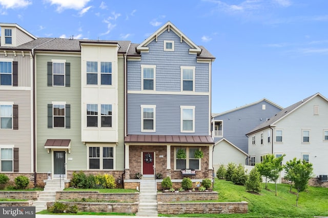 3451 Flatwoods Dr, Frederick, MD 21704 - multi unit property featuring covered porch and cooling unit