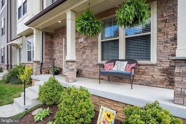 3451 Flatwoods Dr, Frederick, MD 21704 - view of patio with a porch