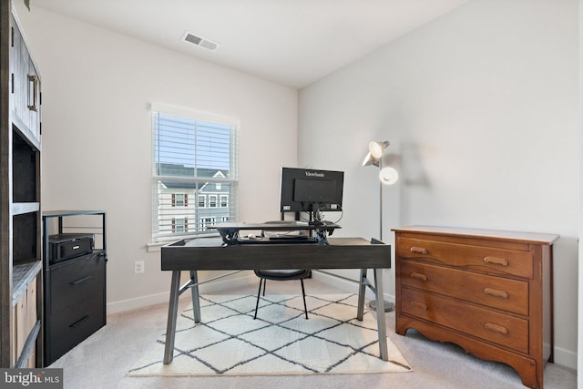 120 Bayhill Ter, Lake Frederick, VA 22630 - home office featuring light carpet and baseboards