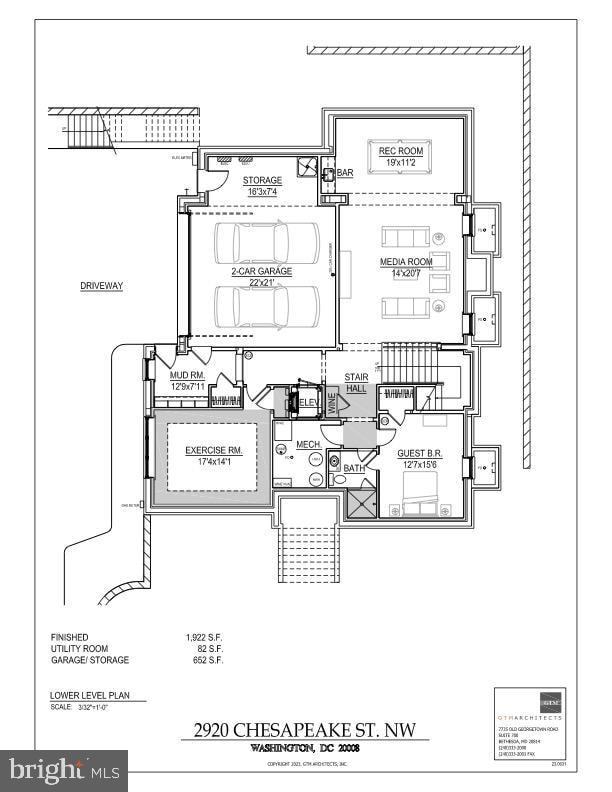 2920 Chesapeake St NW, Washington, DC 20008 - home floor plan