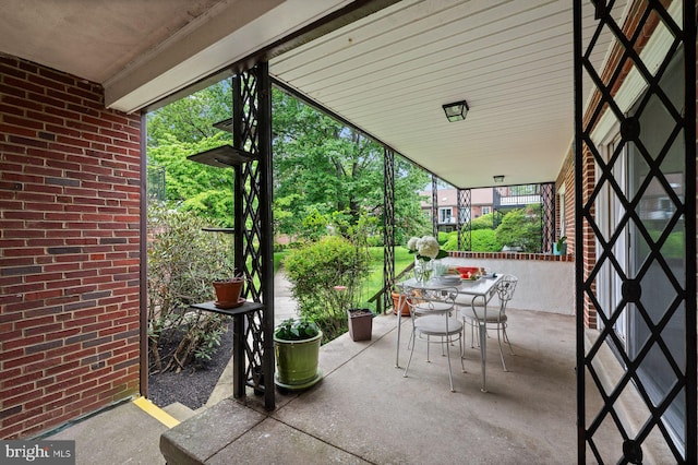 922 Montgomery Ave Unit E2, Bryn Mawr, PA 19010 - view of patio featuring outdoor dining space