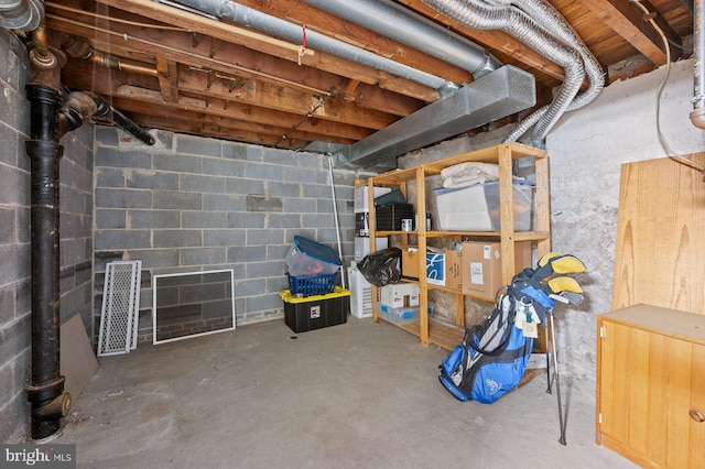 922 Montgomery Ave Unit E2, Bryn Mawr, PA 19010 - view of unfinished basement
