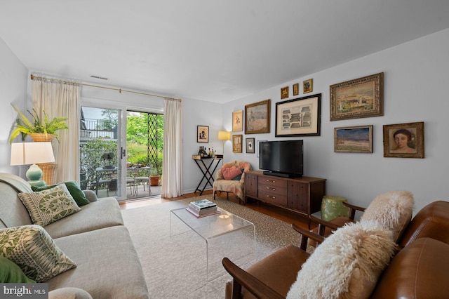 922 Montgomery Ave Unit E2, Bryn Mawr, PA 19010 - living room with wood finished floors